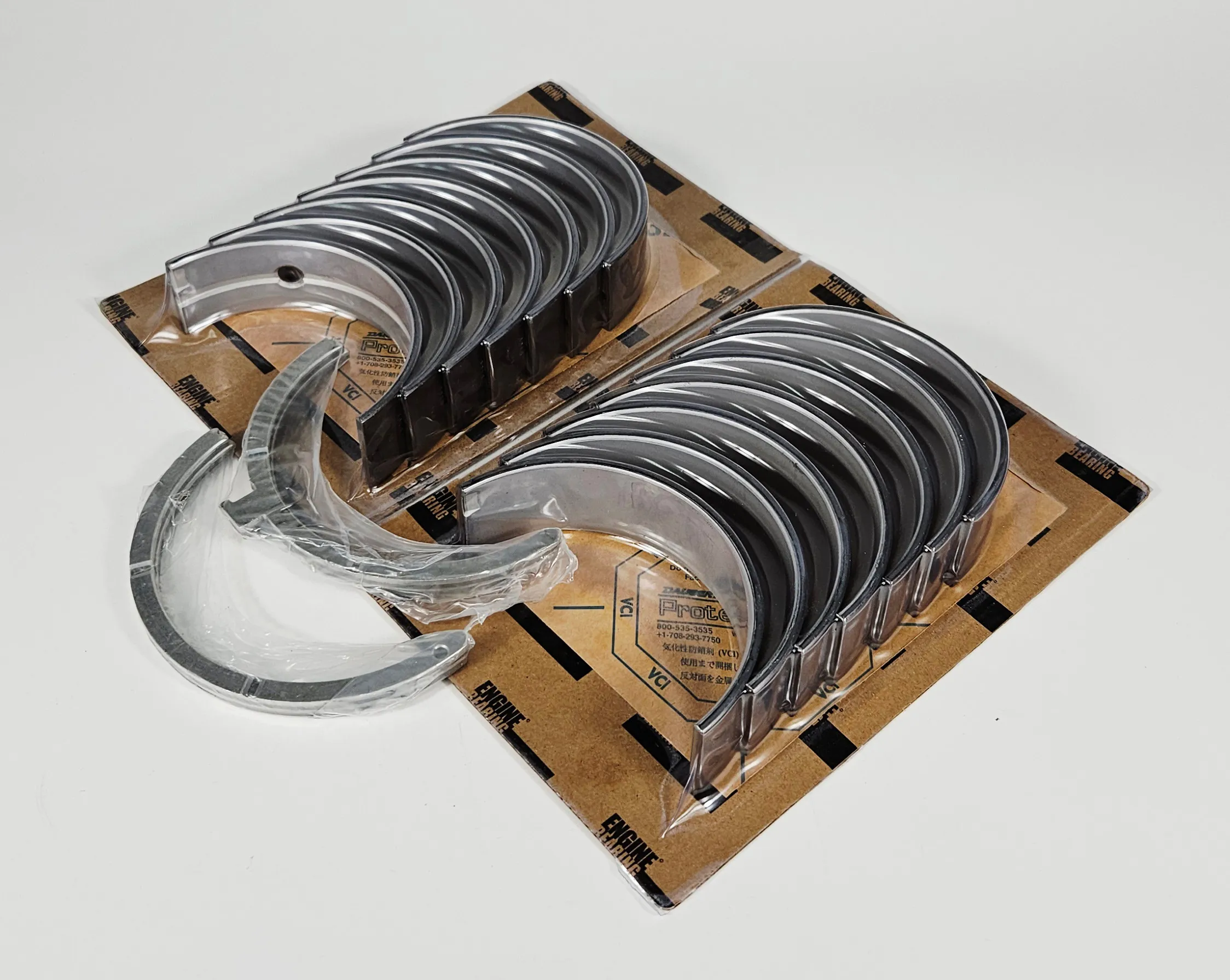 Вкладыши коренные (комплект +0,25) Cummins М11 4025121 3400711