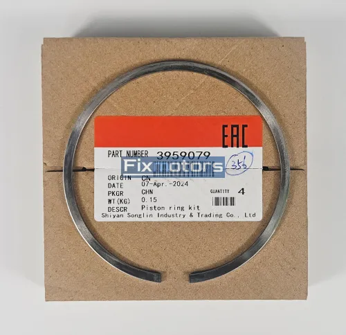 Кольцо поршневое компрессионное верхнее дв.Cummins ISF 3.8 3959079