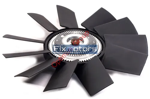 Вентилятор в сборе с вязкостной муфтой  Cummins ISF 2.8 Газель Бизнес 020005158, 020005181