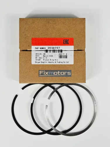 Кольца поршневые (комплект на поршень) +0,50 Cummins 4ВТ/6BT  3938197