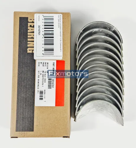 Вкладыши шатунные (комплект +0,25) Cummins M11, ISM, QSM 3016761