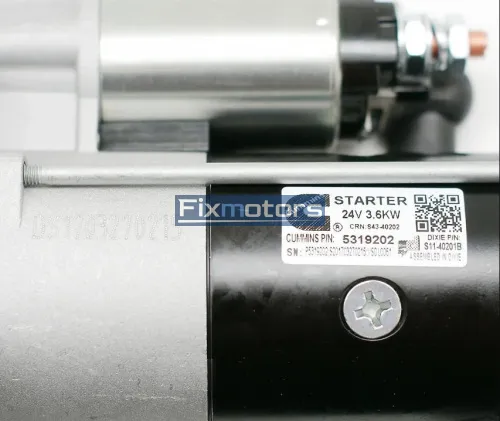 Стартер дв.Cummins ISF 3.8 Original 5268413 5319202 5585086