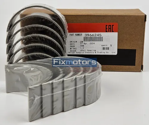 Вкладыши шатунные к-кт +0,25 Cummins C8.3, QSL, QSC 4089804 (3950662+3966245)