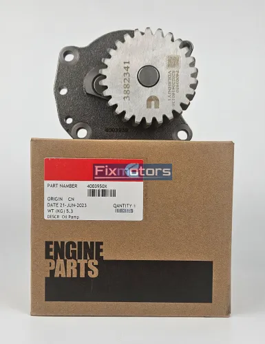 Насос масляный Cummins M11 4003950 3401186 3895756 3883910 3803379 3803330