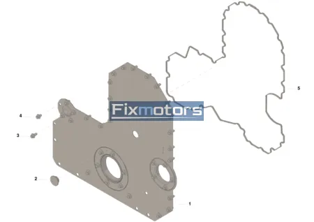 Крышка шестерен распредвала Cummins QSM11 4089996 3400811