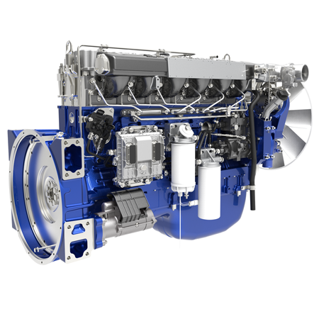 Weichai представил высокомощный двигатель 20M55