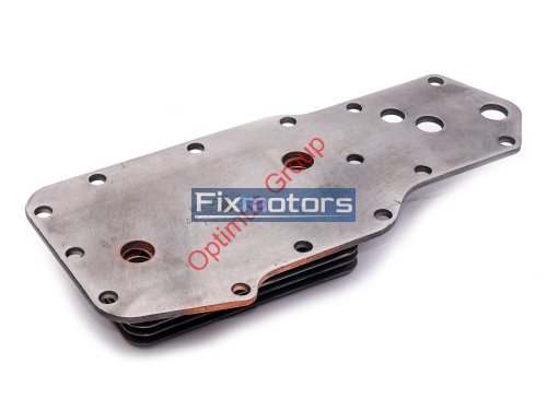 Теплообменник масляный Cummins 6BТА 5,9 3957544 3902372 3903375 3911940 3918293 3921558