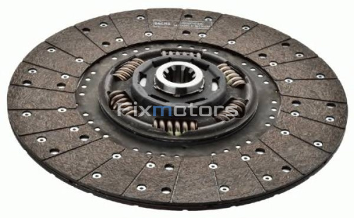 Диск сцепления КАВЗ-4238 (КПП ZF6S-700) (аналог SACHS) Cummins 6ISBe 1878000036