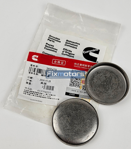 Заглушка ГБЦ Cummins M11, ISM, QSM 3895479